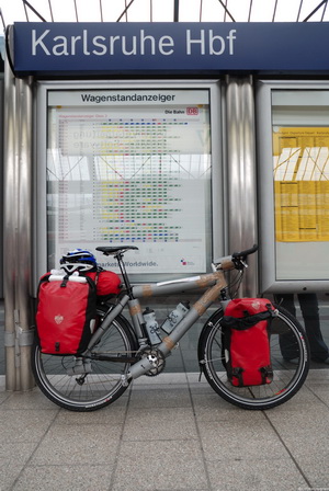 Start in Karlsruhe