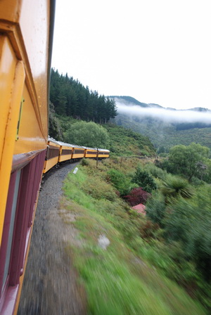 Zug nach Pukerangi